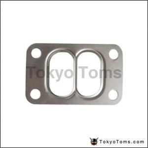 10Pcs/Lot T3 T34 T35 T38 Twin Entry Divided Turbo Manifold Turbine Inlet Gasket 304 Stainless Steel