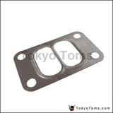 10Pcs/Lot T3 T34 T35 T38 Twin Entry Divided Turbo Manifold Turbine Inlet Gasket 304 Stainless Steel