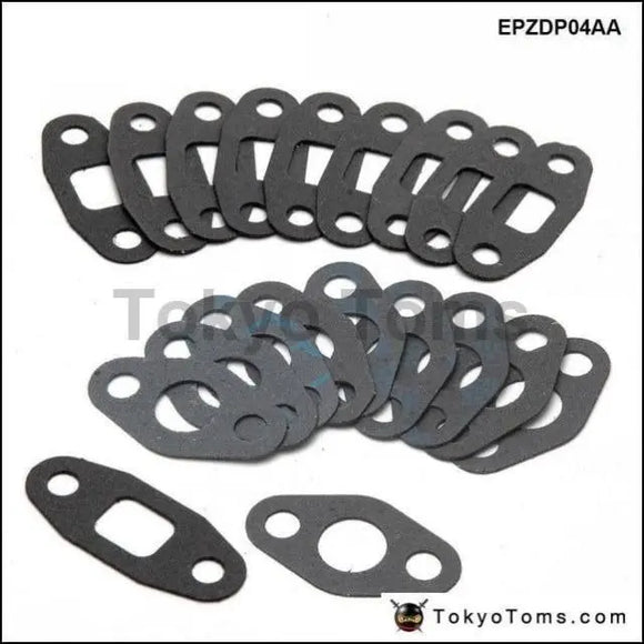 10Pair/Lot Turbo Gaskets T3 T4 Turbine Oil Drain Gaskets EPZDP04AA