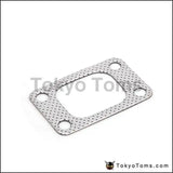 10Pcs/Lot Universal T3 Flange T34 T35 T38 Gt35 Gt35R Turbo Manifold Outlet Graphite Aluminum Gasket