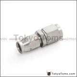 Stainless Steel -3 Straight Brake Swivel Teflon Hose Ends - 2Pcs/Lot - Tokyo Tom's