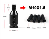 Universal Gear Shift Knob Adapter For M10x1.5/M12x1.25 Thread