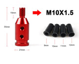 Universal Gear Shift Knob Adapter For M10x1.5/M12x1.25 Thread