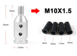 Universal Gear Shift Knob Adapter For M10x1.5/M12x1.25 Thread