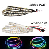 LED Strip Light Smart LED pixel Colorful Rainbow Waterproof IP67 Non-waterproof IP20 DC5V WS2812B WS2812 - 5050 RGB 144LEDs/M