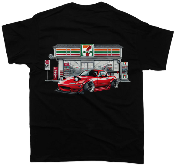 Mazda Miata Red MX-5 7Eleven - Unisex T-Shirt