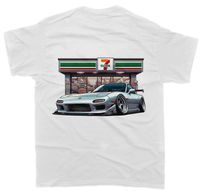 Mazda RX-7 FD 7Eleven T-Shirt - Unisex - Car Enthusiast - Drifting Drag JDM