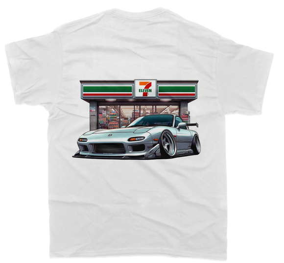 Mazda RX-7 FD 7Eleven T-Shirt - Unisex - Car Enthusiast - Drifting Drag JDM