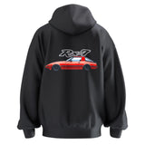 Mazda RX7 FC - Unisex Hoodie - Car Enthusiast - Drifting Drag JDM