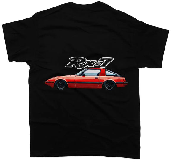 Mazda RX7 FC - Unisex T-Shirt - Car Enthusiast - Drifting Drag JDM - Tokyo Tom's