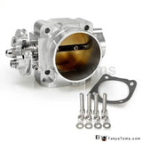 Mitsubishi Lancer EVO 1 2 3 4G63 Intake Manifold Throttle Body 70Mm 92-95 Silver - Tokyo Tom's