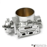 Mitsubishi Lancer EVO 1 2 3 4G63 Intake Manifold Throttle Body 70Mm 92-95 Silver - Tokyo Tom's