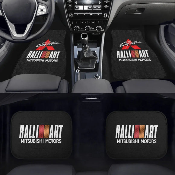 Mitsubishi Ralliart Custom Print Floor Mats - Tokyo Tom's