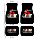 Mitsubishi Ralliart Custom Print Floor Mats - Tokyo Tom's