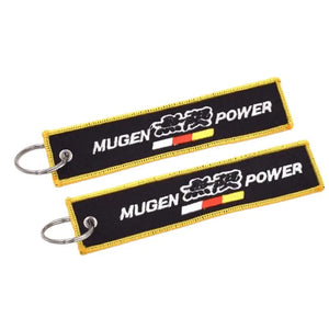 Mugen Key Chain Jet Tag Yellow - Tokyo Tom's