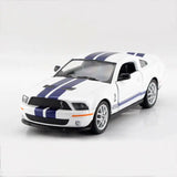 Mustang Shelby GT500 SVT White 1:38 alloy model car Sports car Diecast Metal Pull Back Car - Tokyo Tom's