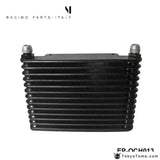 NEW DESIGN AN10 13 ROW 32MM ALLOY RACE DRAG DRIFT BLACK OIL COOLER TK-OCH013 - Tokyo Tom's