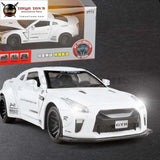 NISSAN GTR Race Alloy Car Model Diecasts 1:32 Vehicles