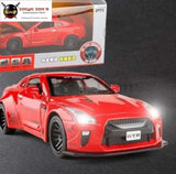 NISSAN GTR Race Alloy Car Model Diecasts 1:32 Vehicles