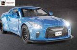 NISSAN GTR Race Alloy Car Model Diecasts 1:32 Vehicles