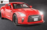 NISSAN GTR Race Alloy Car Model Diecasts 1:32 Vehicles