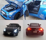 NISSAN GTR Race Alloy Car Model Diecasts 1:32 - Tokyo Tom's