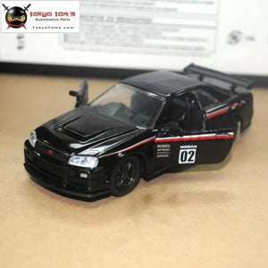 NISSAN SKYLINE GT-R (R34) Diecast 1:32 Metal Car Model (3pcs:lot Wholesale -Fast & Furious 2002)