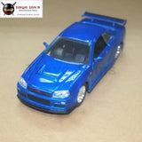 NISSAN SKYLINE GT-R (R34) Diecast 1:32 Metal Car Model (3pcs:lot Wholesale -Fast & Furious 2002)