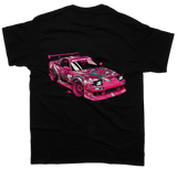 Nissan 180SX Pink Dragon T-Shirt - Unisex - Car Enthusiast - Drifting Drag JDM