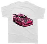 Nissan 180SX Pink Dragon T-Shirt - Unisex - Car Enthusiast - Drifting Drag JDM