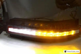 Nissan 350Z Smoke Tinted Clear Lens All-in-one Led Turn Signal Backup Reverse Brake Light Assembly