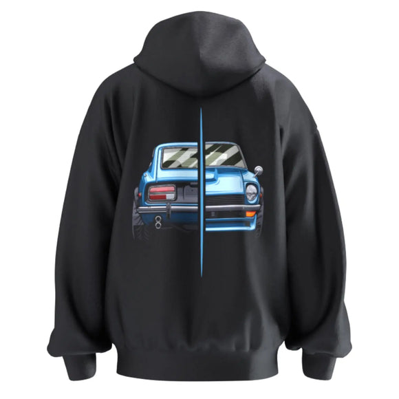 Nissan Fairlady Z - Blue - Unisex Hoodie - Car Enthusiast - Drifting Drag JDM