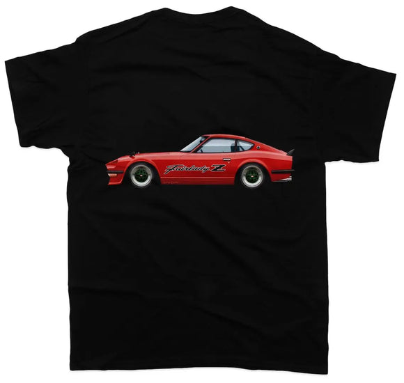 Nissan Fairlady Z - Red - Unisex T-Shirt - Car Enthusiast - Drifting Drag JDM - Tokyo Tom's