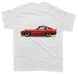 Nissan Fairlady Z - Red - Unisex T-Shirt - Car Enthusiast - Drifting Drag JDM - Tokyo Tom's