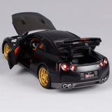 Nissan GTR 2009 GT-R R35 Carbon fiber Charger Metal Diecast 1:24 Scale Model Racing Sport Auto Car - Tokyo Tom's