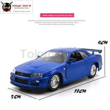 Nissan GTR Alloy Car Model 1:32