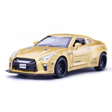 Nissan GTR Alloy Diecast 1:32 Model Mini Car Sound Light Pull back