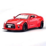 Nissan GTR Alloy Diecast 1:32 Model Mini Car Sound Light Pull back