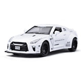 Nissan GTR Alloy Diecast 1:32 Model Mini Car Sound Light Pull back