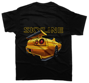 Nissan GTR R34 T-Shirt - Unisex  - Car Enthusiast - Drifting Drag JDM