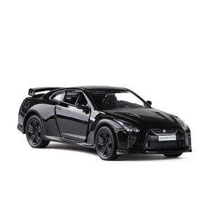 Nissan GTR R35 Cars  Model 3 Colors 1:36 Diecast Model - Pull Back