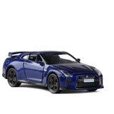 Nissan GTR R35 Cars  Model 3 Colors 1:36 Diecast Model - Pull Back