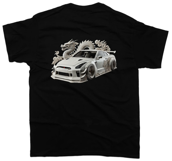 Nissan GTR R35 Godzilla - Porcelain - Unisex T-Shirt