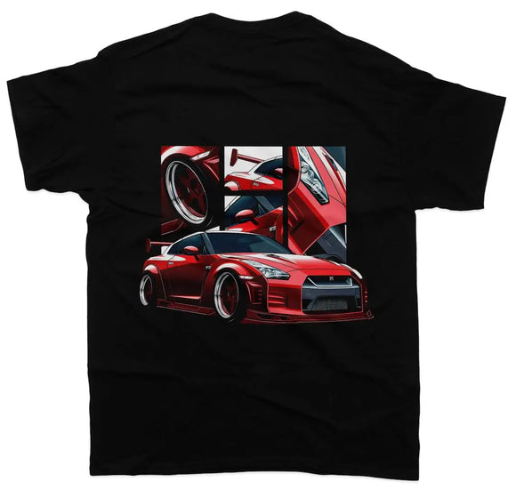 Nissan GTR R35  - Unisex T-Shirt - Car Enthusiast - Drifting Drag JDM - Tokyo Tom's