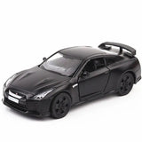 Nissan GTR pull back retro car toy 1:36 scale high imitation alloy model car,matte