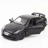 Nissan GTR pull back retro car toy 1:36 scale high imitation alloy model car,matte