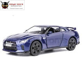 Nissan Gtr R35 Sports Car Diecast 1:36 Metal Alloy Car Model 5 Inch Multiple Colour