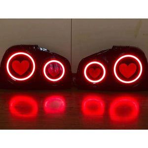 Nissan R34 Skyline Custom Hearts Dancing Tail Lights - Design, Manufacture & Shipping*