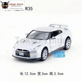 Nissan R35 Diecast 1:36 Scale Metal Pull Back Car (5pcs:Lot Wholesale) Car Model