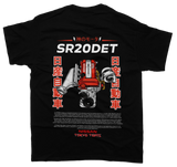 Nissan SR20 T-Shirt - Engine Motor 4 cylinder - Unisex - Car Enthusiast - Drifting Drag JDM